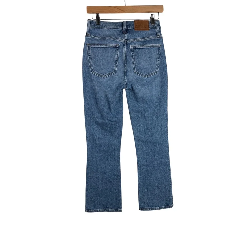 J. Crew Billie Demi Boot Crop‎ Jeans size 25 Blue